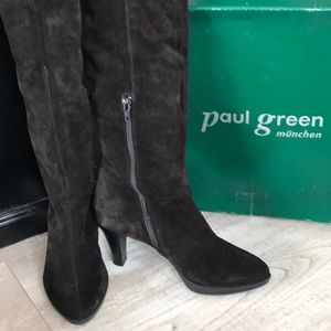 Paul Green tall suede boot